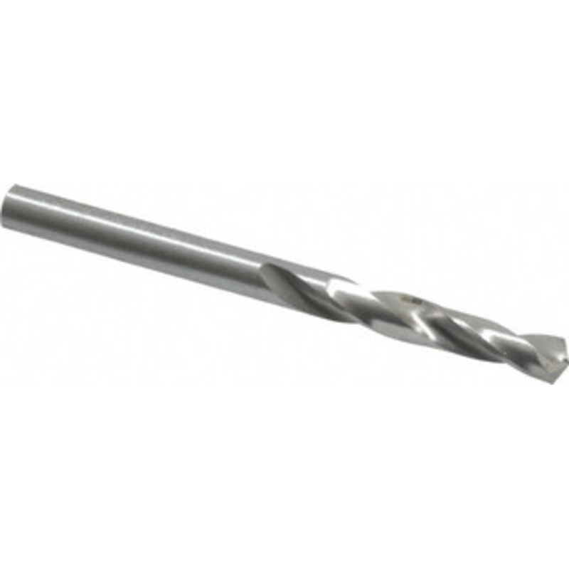Cleveland Twist Drill #16 135 Spiral Flute High Speed Steel Screw Machine Drill Bit Bright Finish, Right Hand Cut, 1-1/8 Flute Length, 2-3/16 OAL, Split Point, Straight Shank C70320 – 74332495