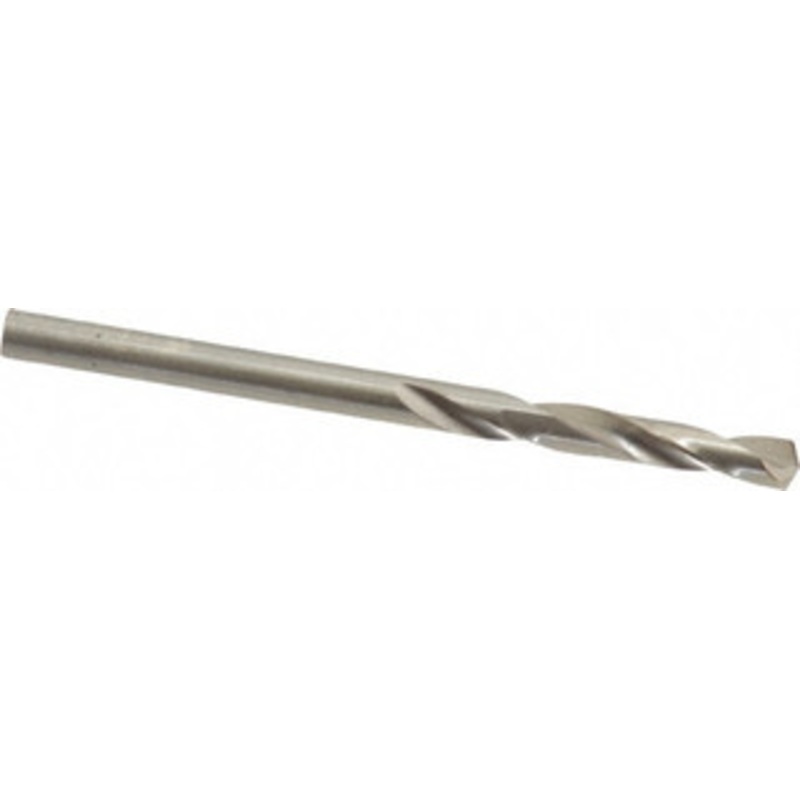 Cleveland Twist Drill #31 135 Spiral Flute High Speed Steel Screw Machine Drill Bit Bright Finish, Right Hand Cut, 7/8 Flute Length, 1-7/8 OAL, Split Point, Straight Shank C70335 – 74332636