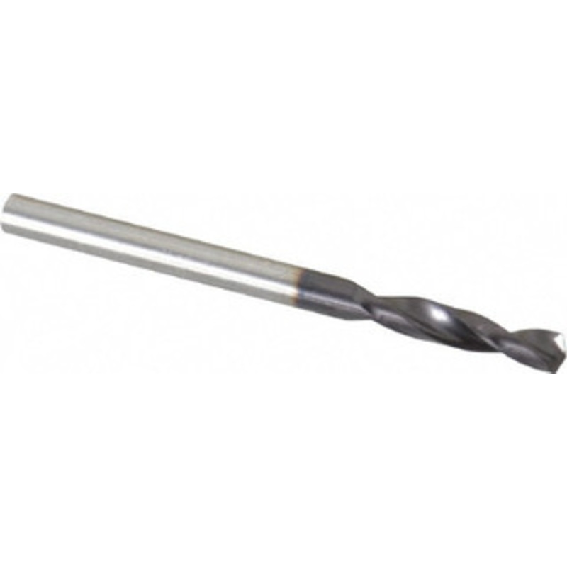 Guhring #25 130 Parabolic Flute Powdered Metal Screw Machine Drill Bit FIREX Finish, Right Hand Cut, 0.8661 Flute Length, 2.1654 OAL, Standard Point, Straight Shank 9005150038000 – 05178520