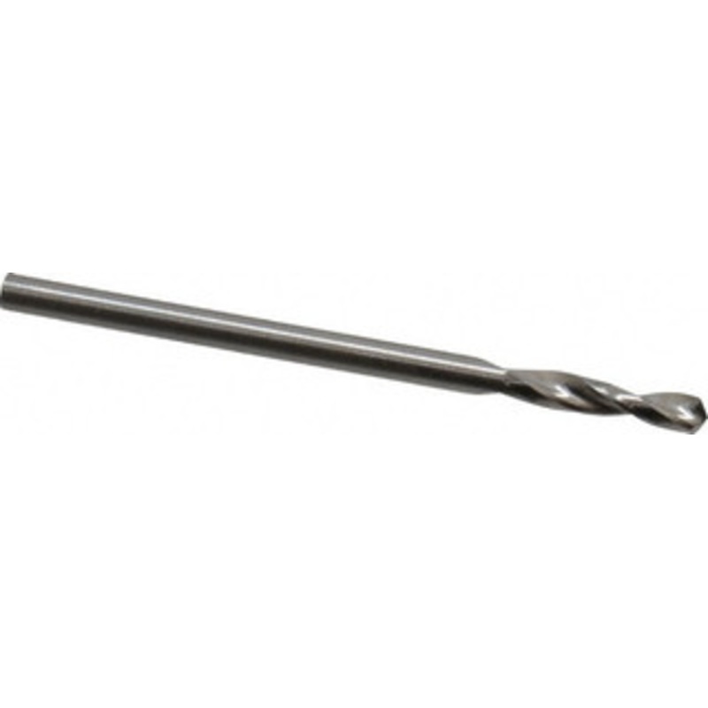 Guhring #46 130 Parabolic Flute High Speed Steel Screw Machine Drill Bit Bright Finish, Right Hand Cut, 15/32 Flute Length, 1-1/2 OAL, Standard Point, Straight Shank 9005520020600 – 85775468