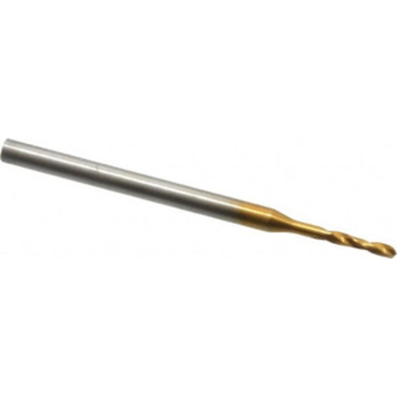 Guhring #67, 118 Point, Cobalt Micro Drill Bit 0.984 OAL, 5.3mm Flute Length, 1.5mm Shank Diam, Series 660 9006600008100 – 85891810