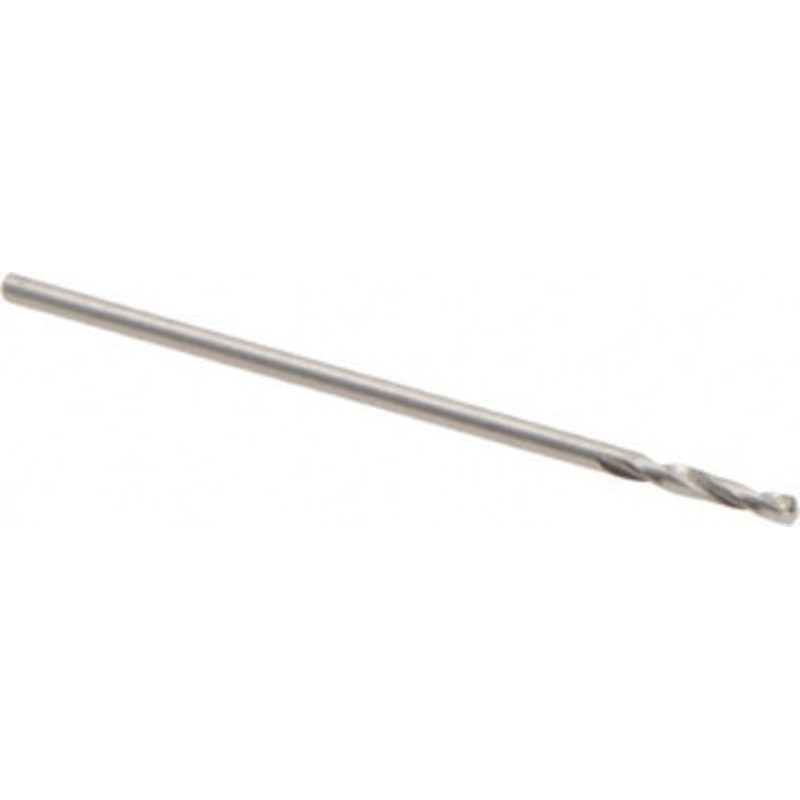Guhring #68 118 Spiral Flute High Speed Steel Screw Machine Drill Bit Bright Finish, Right Hand Cut, 5mm Flute Length, 24mm OAL, Standard Point, Straight Shank 9002230007900 – 78167905