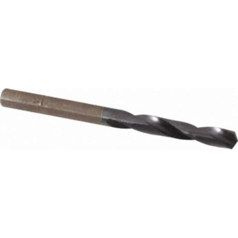 Hertel #15 135 Spiral Flute Cobalt Screw Machine Drill Bit TiAlN Finish, Right Hand Cut, 1-1/8 Flute Length, 2-3/16 OAL, Split Point, Straight Shank 74132127 – 74132127