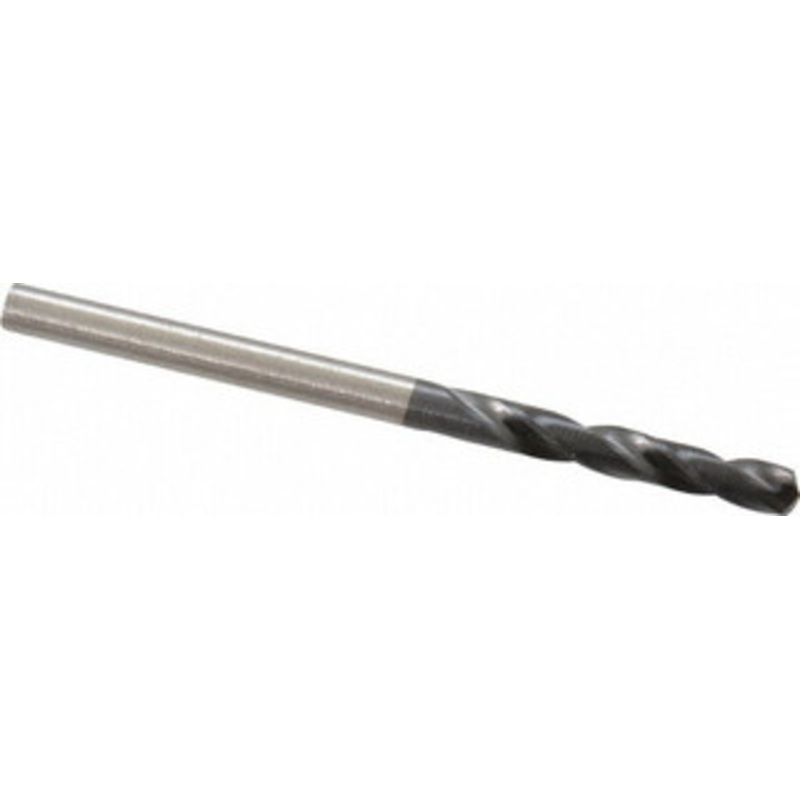 Hertel #32 135 Spiral Flute Cobalt Screw Machine Drill Bit TiAlN Finish, Right Hand Cut, 7/8 Flute Length, 1-7/8 OAL, Split Point, Straight Shank 74132291 – 74132291