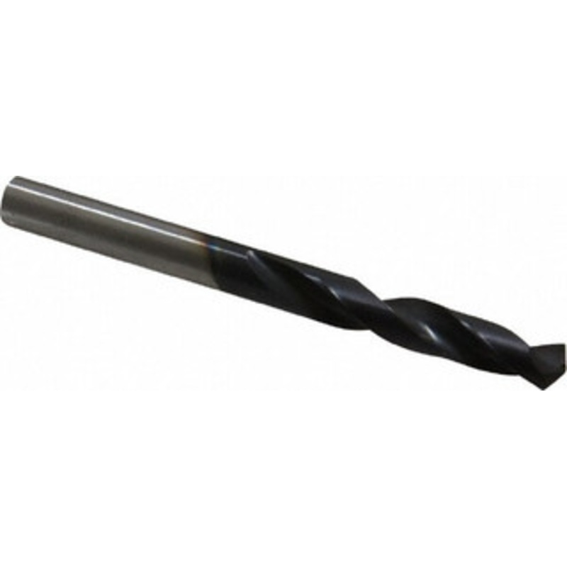 Hertel #5 135 Spiral Flute Cobalt Screw Machine Drill Bit TiAlN Finish, Right Hand Cut, 1-1/4 Flute Length, 2-3/8 OAL, Split Point, Straight Shank 74132036 – 74132036