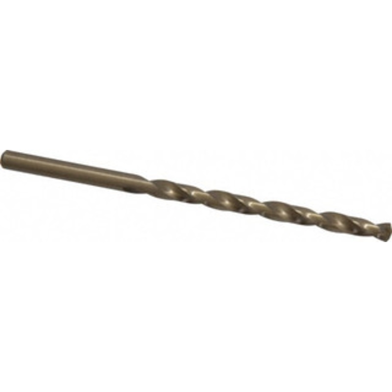 Value Collection #21 135 Cobalt Jobber Drill Bright Finish, Right Hand Cut, Spiral Flute, 3-1/4 OAL, Split Point 01198217 – 01198217