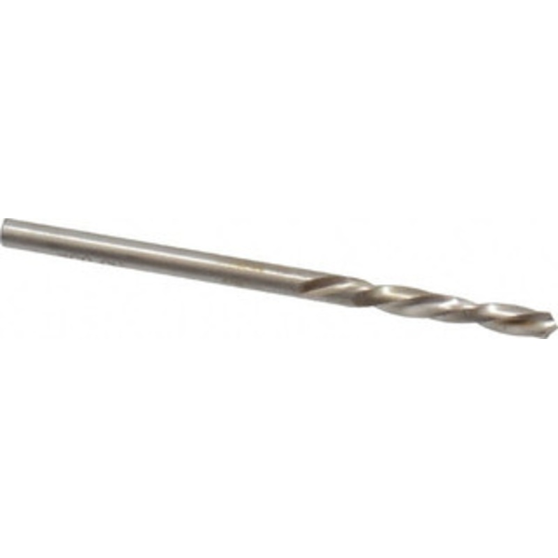 Chicago-Latrobe #39 118 Spiral Flute High Speed Steel Screw Machine Drill Bit Bright Finish, Left Hand Cut, 13/16 Flute Length, 1-13/16 OAL, Standard Point, Straight Shank 49109 – 81351397