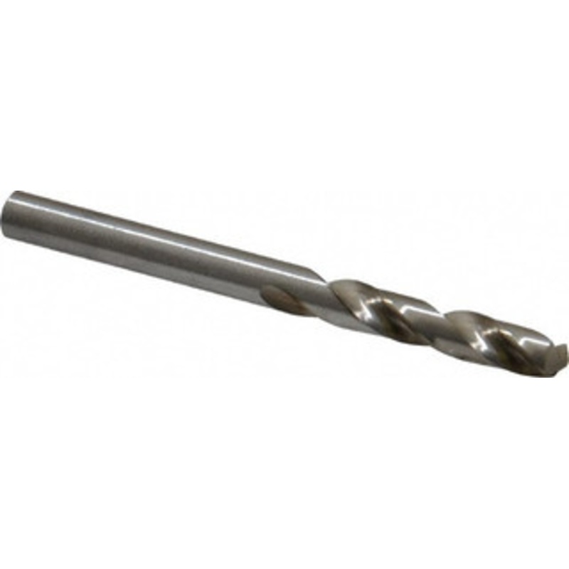 Cleveland Twist Drill #12 118 Spiral Flute High Speed Steel Screw Machine Drill Bit Bright Finish, Right Hand Cut, 1-3/16 Flute Length, 2-1/4 OAL, Standard Point, Straight Shank C04471 – 63706121