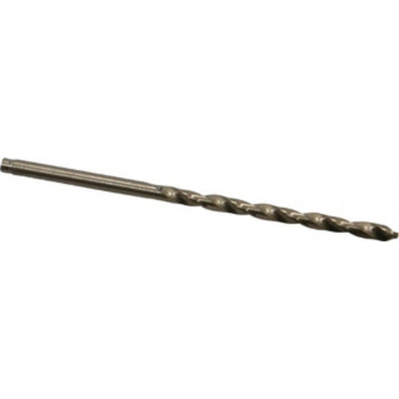 Cleveland Twist Drill #36 135 Cobalt Jobber Drill Oxide/Gold Finish, Right Hand Cut, Spiral Flute, Straight Shank, 2-1/2 OAL, Split Point C70169 – 74331349