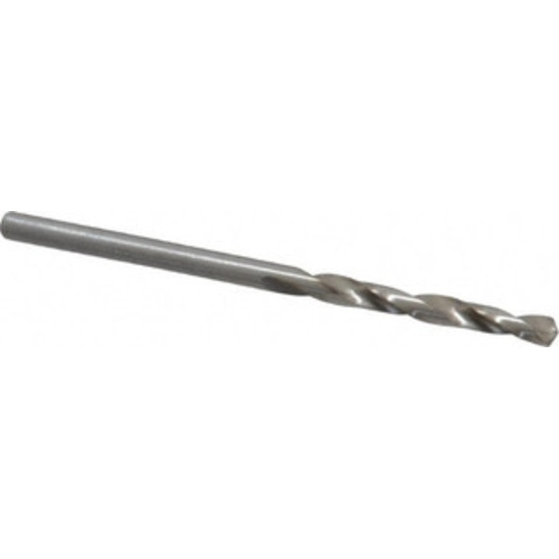 Cleveland Twist Drill #39 135 Spiral Flute High Speed Steel Screw Machine Drill Bit Bright Finish, Right Hand Cut, 13/16 Flute Length, 1-13/16 OAL, Split Point, Straight Shank C70343 – 74332719