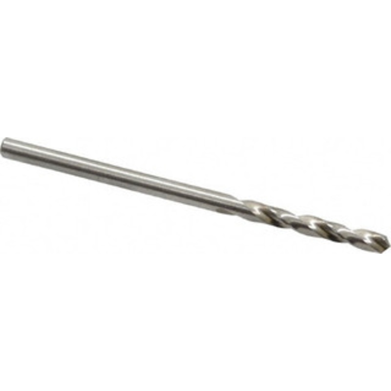 Cleveland Twist Drill #42 118 Spiral Flute High Speed Steel Screw Machine Drill Bit Bright Finish, Right Hand Cut, 3/4 Flute Length, 1-3/4 OAL, Standard Point, Straight Shank C04404 – 63706428