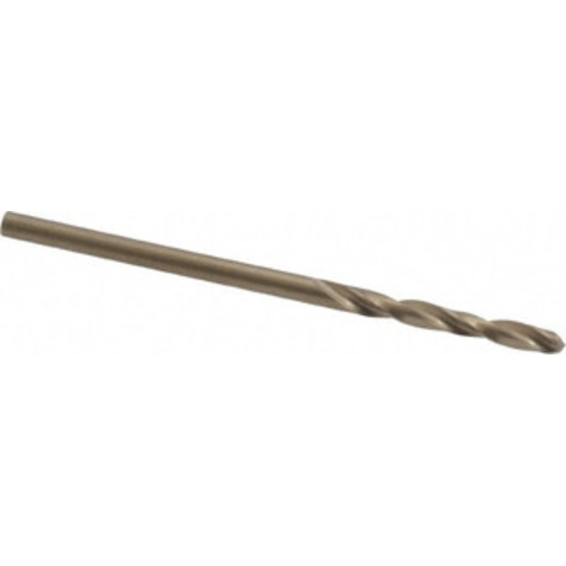 Cleveland Twist Drill #45 135 Spiral Flute Cobalt Screw Machine Drill Bit Oxide/Gold Finish, Right Hand Cut, 3/4 Flute Length, 1-3/4 OAL, Split Point, Straight Shank C14540 – 63793459