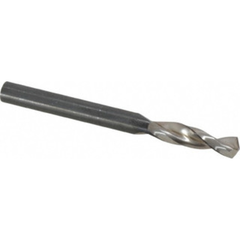 Guhring #1 130 Parabolic Flute High Speed Steel Screw Machine Drill Bit Bright Finish, Right Hand Cut, 1-7/64 Flute Length, 2-19/32 OAL, Standard Point, Straight Shank 9005520057900 – 85775013