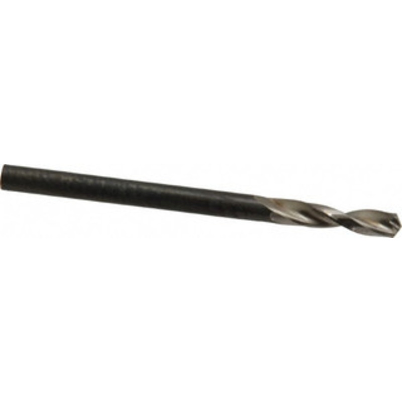 Guhring #30 130 Parabolic Flute High Speed Steel Screw Machine Drill Bit Bright Finish, Right Hand Cut, 45/64 Flute Length, 1-15/16 OAL, Standard Point, Straight Shank 9005520032600 – 85775302