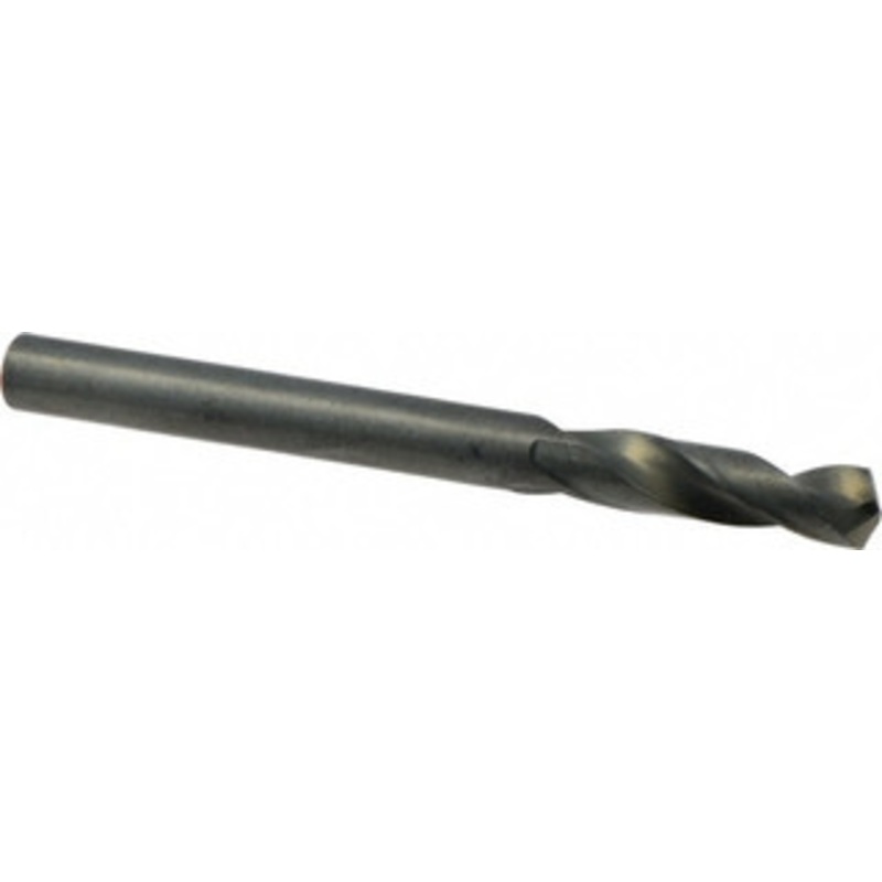 Guhring #7 130 Spiral Flute Cobalt Screw Machine Drill Bit Oxide Finish, Right Hand Cut, 26mm Flute Length, 62mm OAL, Standard Point, Straight Shank 9003290051100 – 78167731