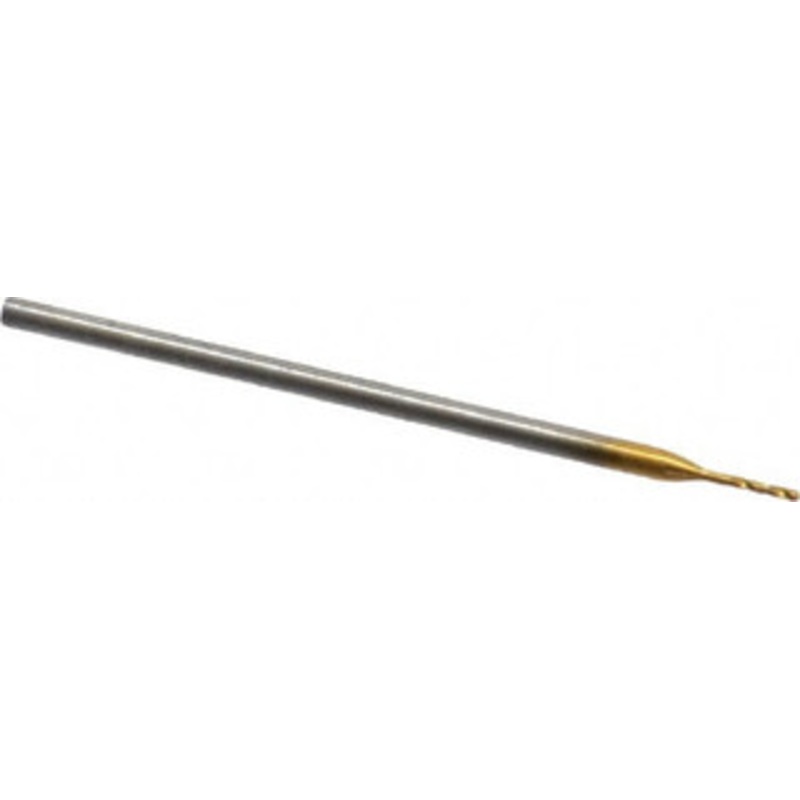 Guhring #79, 118 Point, Cobalt Micro Drill Bit 0.984 OAL, 2.4mm Flute Length, 1mm Shank Diam, Series 660 9006600003700 – 85891372