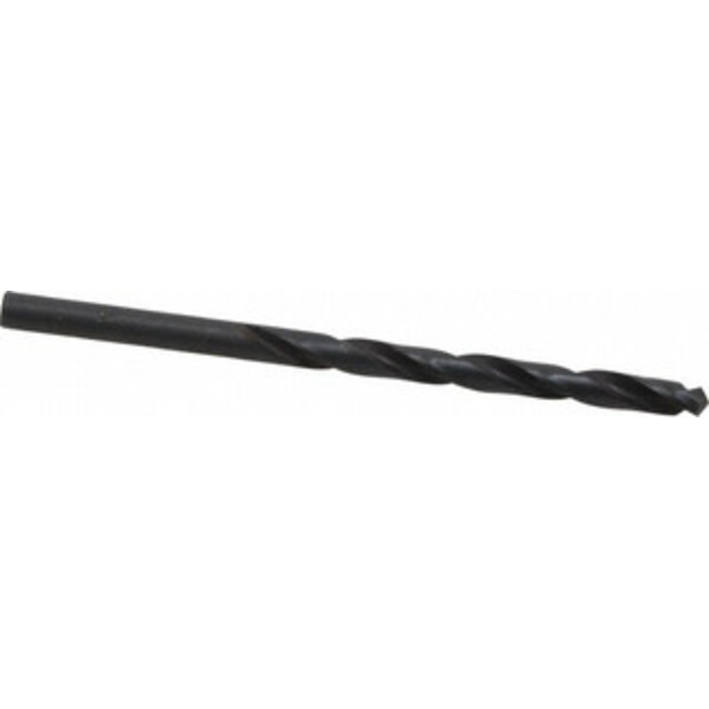 Hertel #8 135 High Speed Steel Jobber Drill Oxide Finish, Right Hand Cut, Spiral Flute, Straight Shank, 3-5/8 OAL, Split Point 84580828 – 84580828