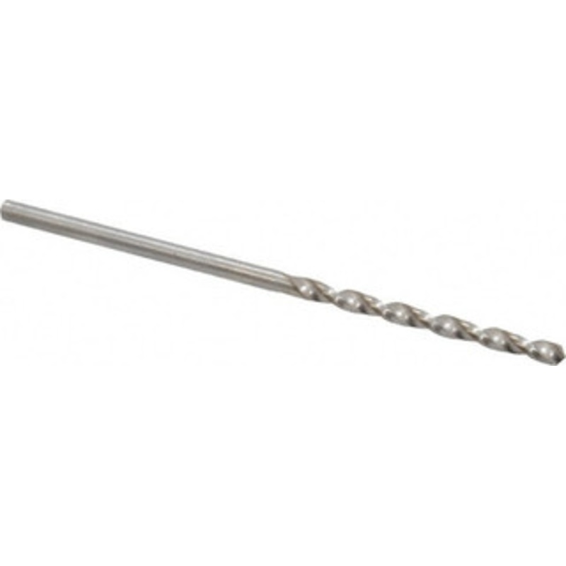 Cleveland Twist Drill #48 118 High Speed Steel Jobber Drill Bright Finish, Right Hand Cut, Spiral Flute, Straight Shank, 2 OAL, Standard Point C02952 – 63698484