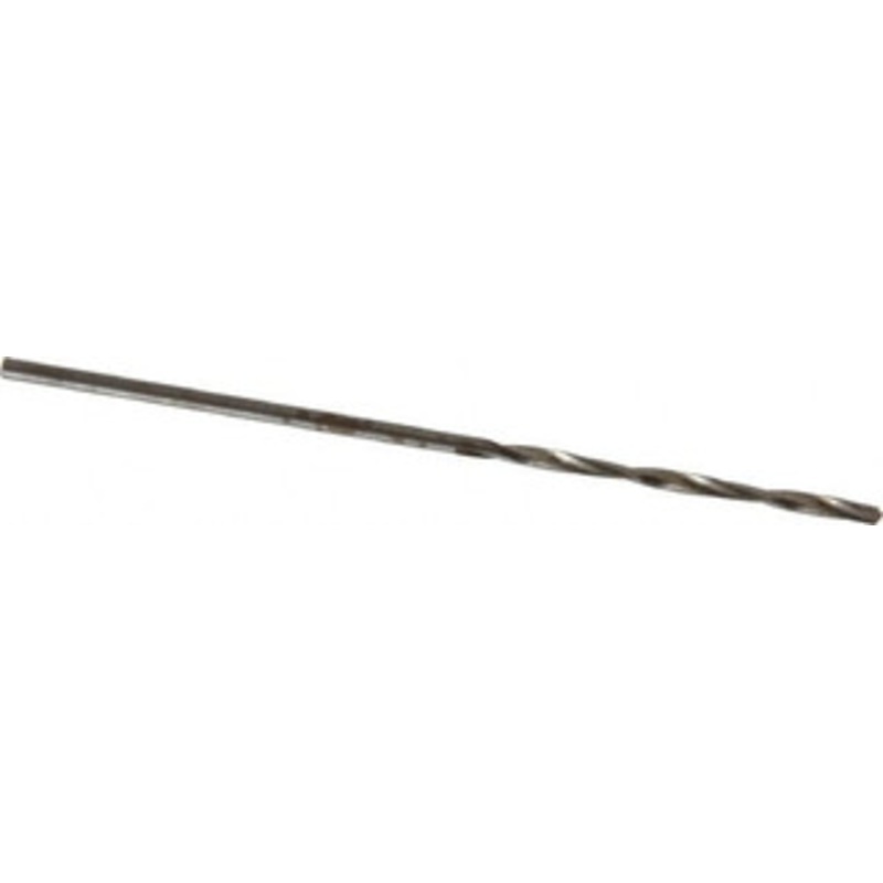 Cleveland Twist Drill #60 118 High Speed Steel Jobber Drill Bright Finish, Right Hand Cut, Spiral Flute, Straight Shank, 1-5/8 OAL, Standard Point C03457 – 63701601