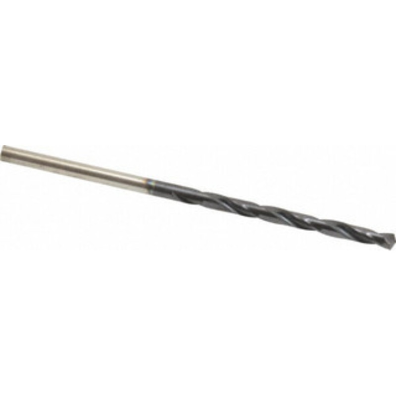 Hertel #37 135 High Speed Steel Jobber Drill TiAlN Finish, Right Hand Cut, Spiral Flute, Straight Shank, 2-1/2 OAL, Split Point 66693235 – 66693235
