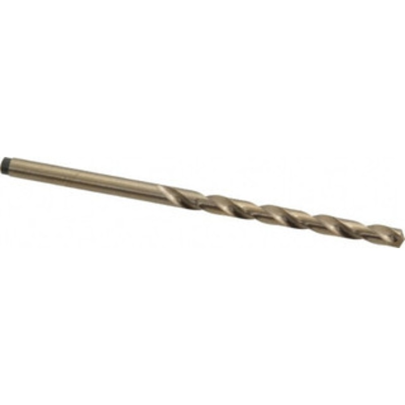 Precision Twist Drill #28 135 Cobalt Jobber Drill Oxide/Gold Finish, Right Hand Cut, Spiral Flute, Straight Shank, 2-7/8 OAL, Split Point 018328 – 78519667