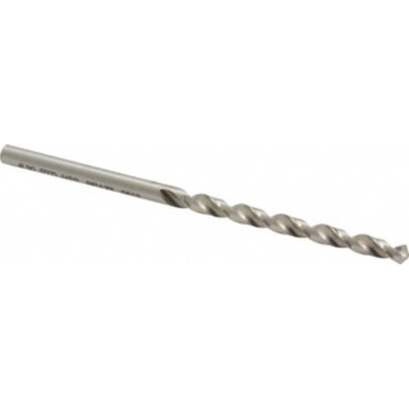 Precision Twist Drill #30 118 High Speed Steel Jobber Drill Bright Finish, Right Hand Cut, Spiral Flute, Straight Shank, 2-3/4 OAL, Standard Point 018530 – 78521283