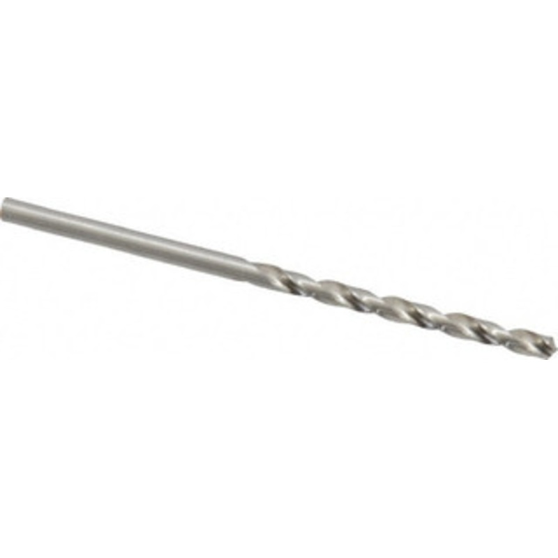 Precision Twist Drill #33 118 High Speed Steel Jobber Drill Bright Finish, Right Hand Cut, Spiral Flute, Straight Shank, 2-5/8 OAL, Standard Point 018633 – 78522117