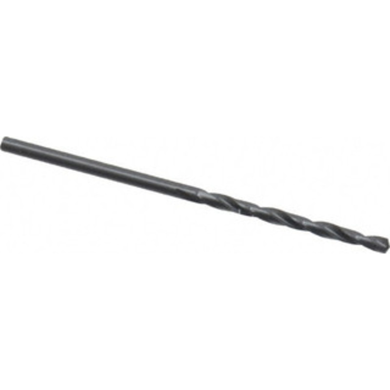 Precision Twist Drill #44 135 High Speed Steel Jobber Drill Oxide Finish, Right Hand Cut, Spiral Flute, Straight Shank, 2-1/8 OAL, Split Point 018244 – 78519303