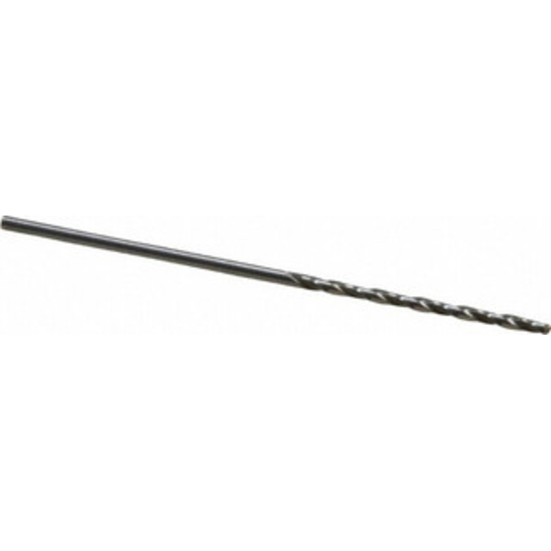 Precision Twist Drill #55 118 High Speed Steel Jobber Drill Bright Finish, Right Hand Cut, Spiral Flute, Straight Shank, 1-7/8 OAL, Standard Point 018655 – 78522331