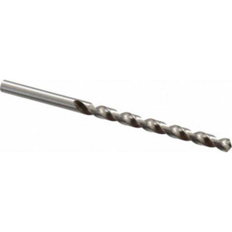 Precision Twist Drill #7 118 High Speed Steel Jobber Drill Bright Finish, Right Hand Cut, Spiral Flute, Straight Shank, 3-5/8 OAL, Standard Point 018507 – 78521051