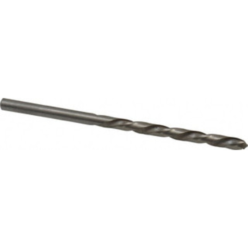 Value Collection #22 118 High Speed Steel Jobber Drill Bright Finish, Left Hand Cut, Spiral Flute, Straight Shank, 3-1/8 OAL, Standard Point 01228220 – 01228220