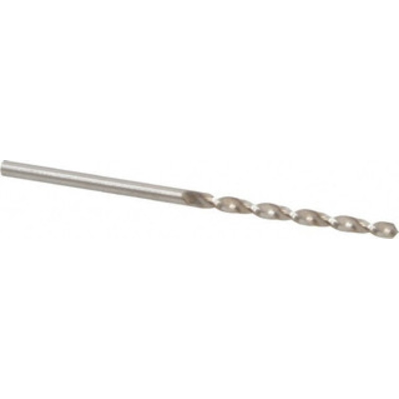 Cleveland Twist Drill #42 118 High Speed Steel Jobber Drill Bright Finish, Right Hand Cut, Spiral Flute, Straight Shank, 2-1/4 OAL, Standard Point C02968 – 63698427