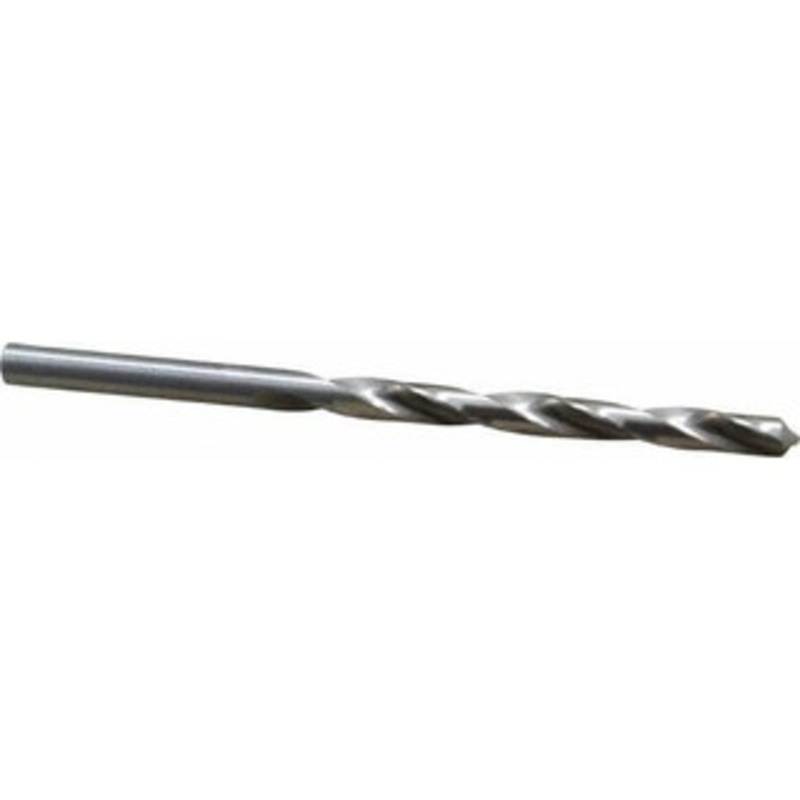 Cleveland Twist Drill #5 118 High Speed Steel Jobber Drill Bright Finish, Right Hand Cut, Spiral Flute, Straight Shank, 3-3/4 OAL, Standard Point C03585 – 63701056