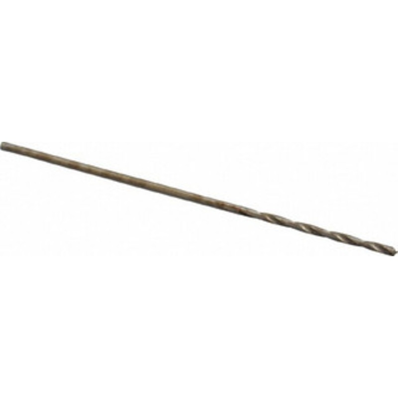 Cleveland Twist Drill #70 135 Cobalt Jobber Drill Oxide/Gold Finish, Right Hand Cut, Spiral Flute, Straight Shank, 1-1/4 OAL, Split Point C70203 – 74331687