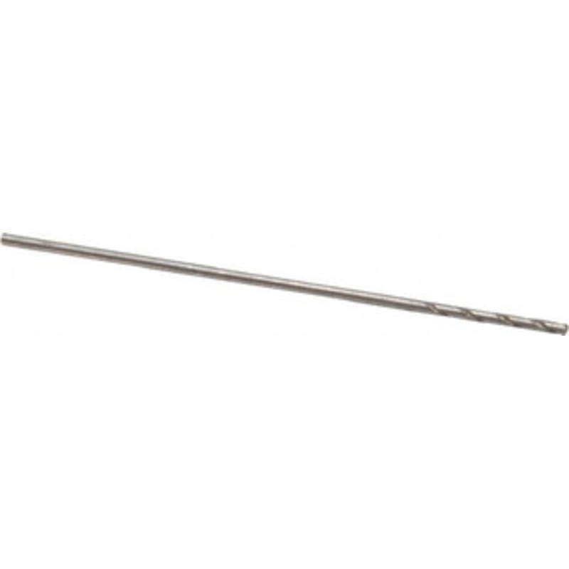 Cleveland Twist Drill #72 118 High Speed Steel Jobber Drill Bright Finish, Right Hand Cut, Spiral Flute, Straight Shank, 1-1/8 OAL, Standard Point C02899 – 63698724