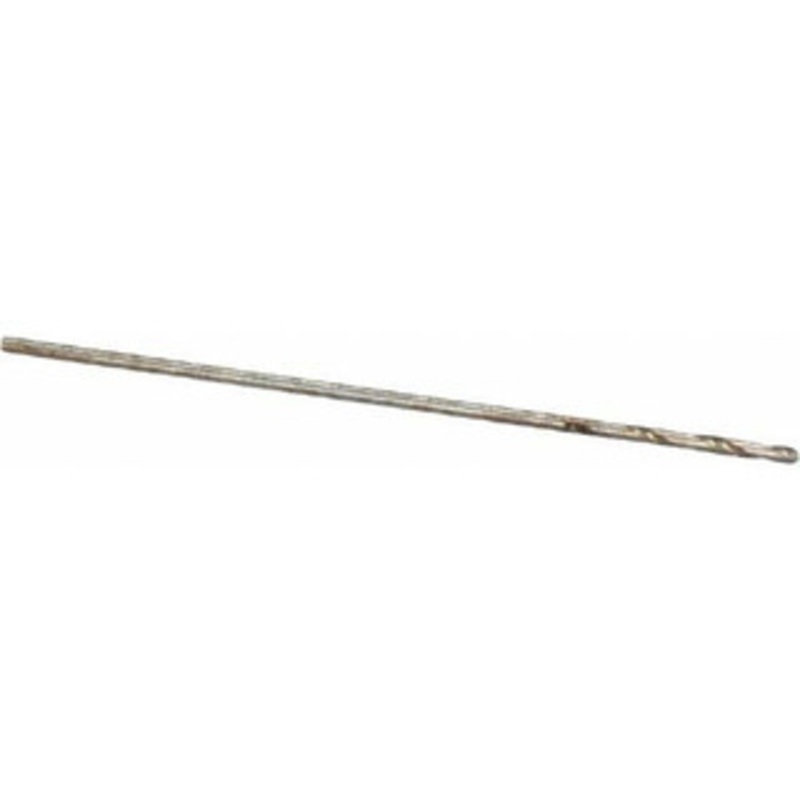 Cleveland Twist Drill #72 135 Cobalt Jobber Drill Oxide/Gold Finish, Right Hand Cut, Spiral Flute, Straight Shank, 1-1/8 OAL, Split Point C70205 – 74331703
