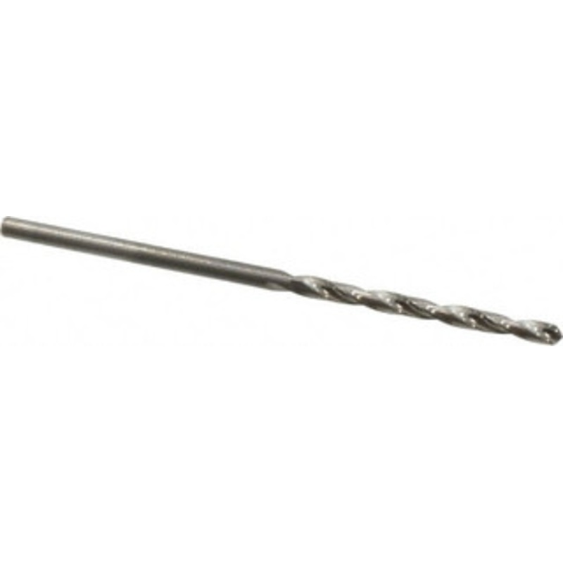 Hertel #53 118 Solid Carbide Jobber Drill Bright Finish, Right Hand Cut, Spiral Flute, Straight Shank, 1-1/2 OAL, Standard Point 79891800 – 79891800