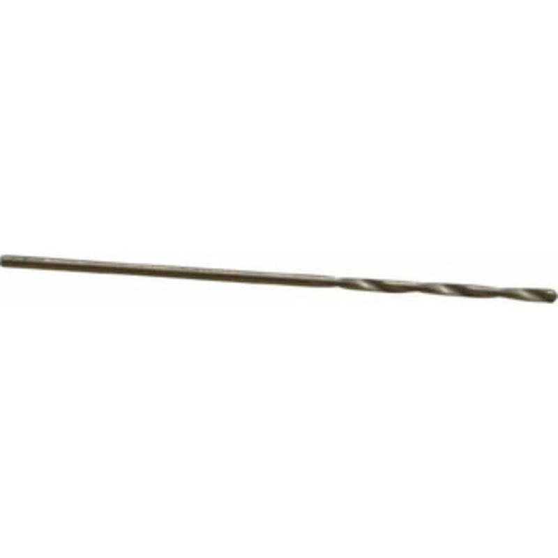 Hertel #57 135 Cobalt Jobber Drill Oxide/Gold Finish, Right Hand Cut, Spiral Flute, Straight Shank, 1-3/4 OAL 04139044 – 04139044