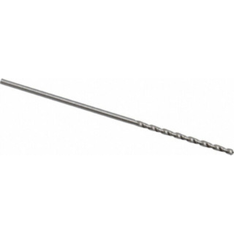 Precision Twist Drill #60 118 High Speed Steel Jobber Drill Bright Finish, Right Hand Cut, Spiral Flute, Straight Shank, 1-5/8 OAL, Standard Point 018560 – 78521580