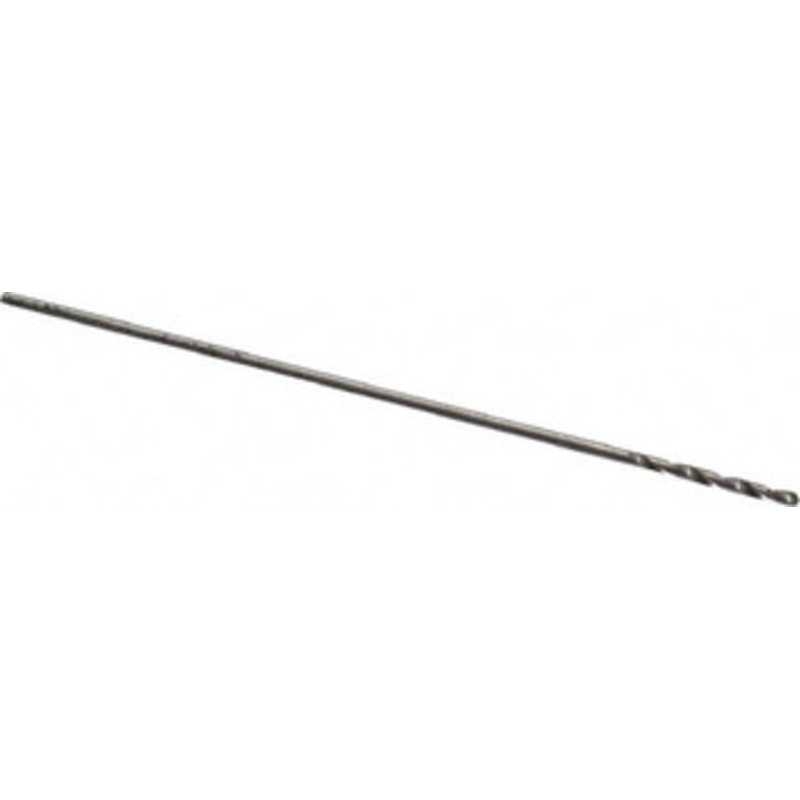 Precision Twist Drill #80 118 High Speed Steel Jobber Drill Bright Finish, Right Hand Cut, Spiral Flute, Straight Shank, 3/4 OAL, Standard Point 018580 – 78521788
