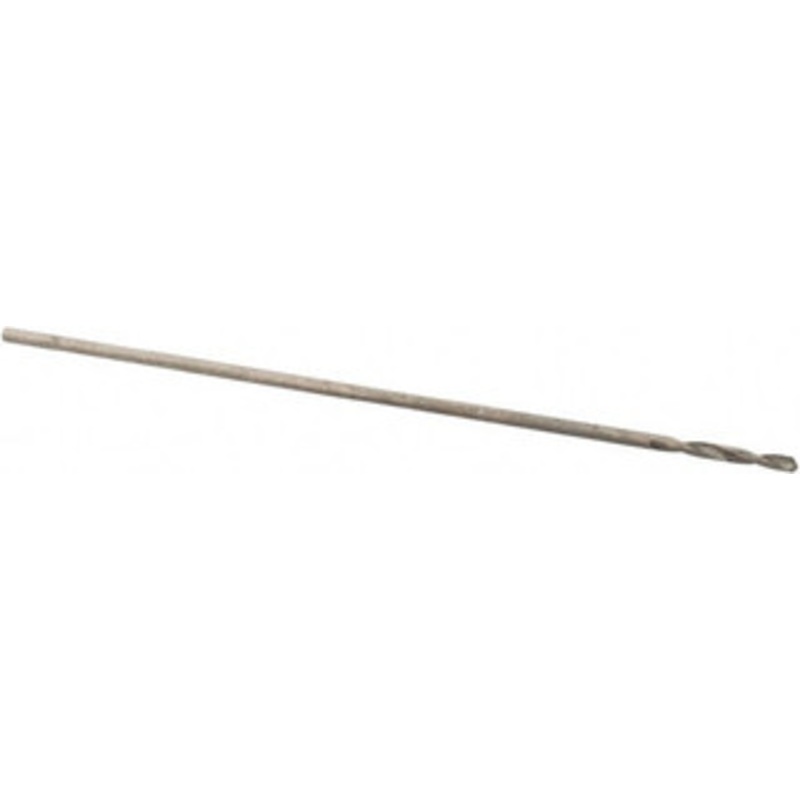 Precision Twist Drill #81 118 High Speed Steel Jobber Drill Bright Finish, Right Hand Cut, Spiral Flute, Straight Shank, 3/4 OAL, Standard Point 018681 – 78522596