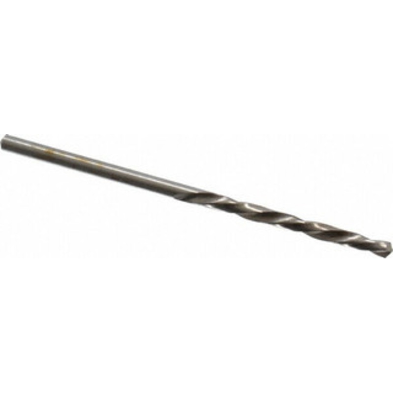 Value Collection #44 118 High Speed Steel Jobber Drill Bright Finish, Left Hand Cut, Spiral Flute, Straight Shank, 2-1/8 OAL, Standard Point 01228444 – 01228444