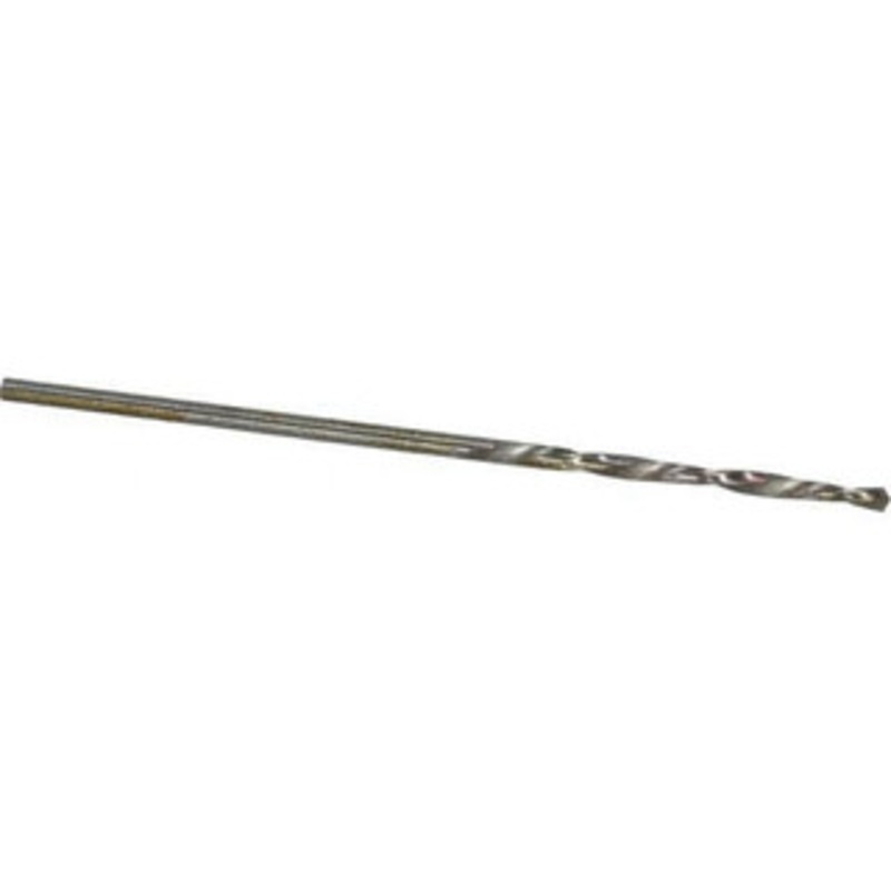 Value Collection #55 118 High Speed Steel Jobber Drill Bright Finish, Left Hand Cut, Spiral Flute, Straight Shank, 1-7/8 OAL, Standard Point 01228550 – 01228550