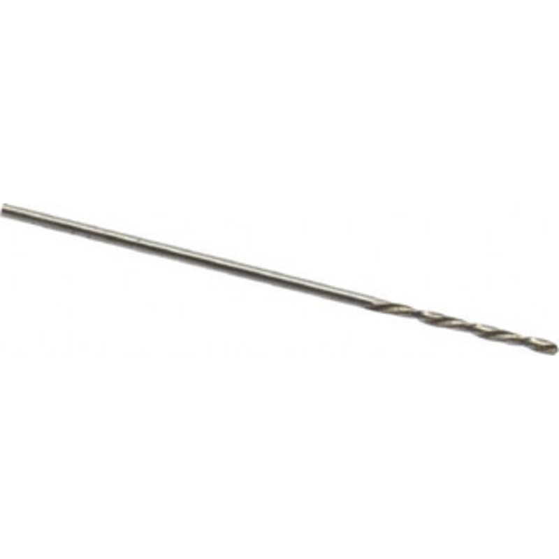 Value Collection #68 118 High Speed Steel Jobber Drill Bright Finish, Left Hand Cut, Spiral Flute, Straight Shank, 1-3/8 OAL, Standard Point 01228683 – 01228683