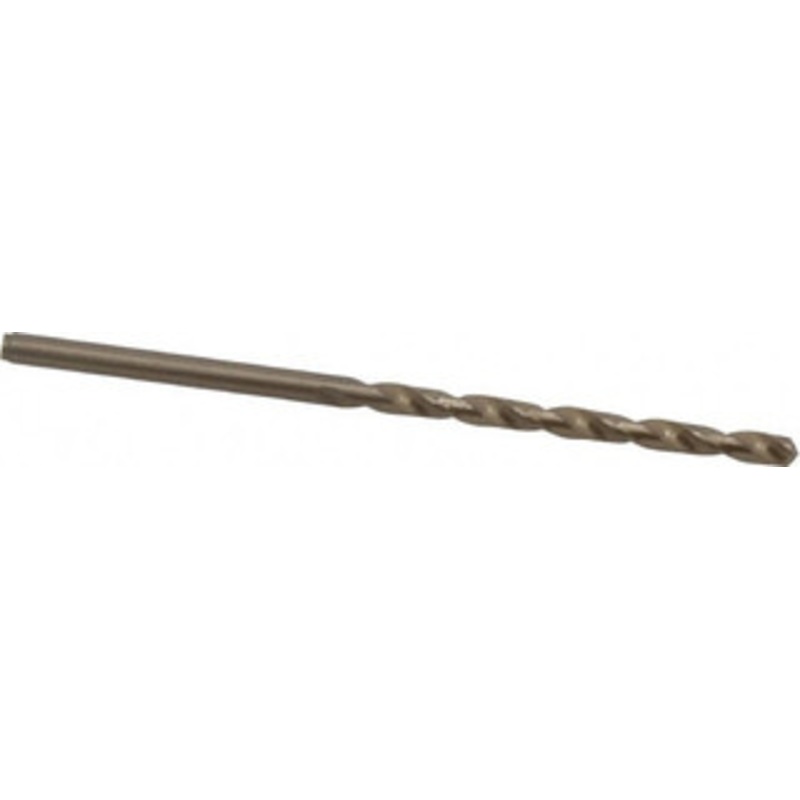 Cleveland Twist Drill #32 135 Cobalt Jobber Drill Oxide/Gold Finish, Right Hand Cut, Spiral Flute, Straight Shank, 2-3/4 OAL, Split Point C70165 – 74331307