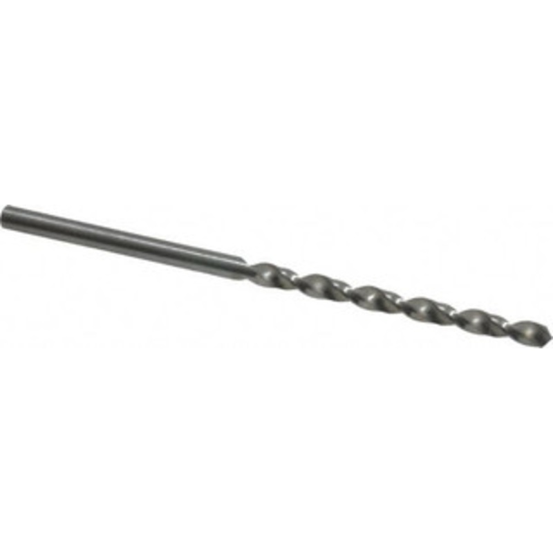 Cleveland Twist Drill #33 118 High Speed Steel Jobber Drill Bright Finish, Right Hand Cut, Spiral Flute, Straight Shank, 2-5/8 OAL, Standard Point C02986 – 63698336