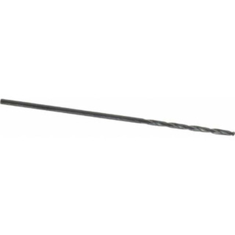Cleveland Twist Drill #63 118 High Speed Steel Jobber Drill Oxide Finish, Right Hand Cut, Spiral Flute, Straight Shank, 1-1/2 OAL, Standard Point C01046 – 63685630