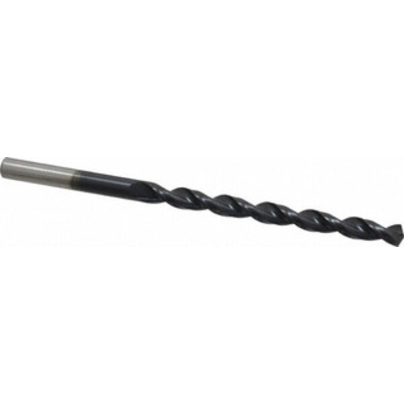 Cleveland Twist Drill #9 135 Cobalt Jobber Drill TiAlN Finish, Right Hand Cut, Parabolic Flute, Straight Shank, 3-5/8 OAL, Split Point C11409 – 02950467