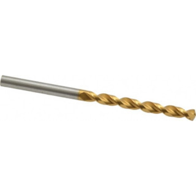 Guhring #15 130 Cobalt Jobber Drill TiN Finish, Right Hand Cut, Parabolic Flute, Straight Shank, 3-5/32 OAL, Standard Point 9006580045700 – 85754158
