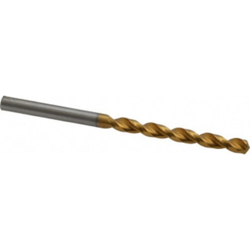 Guhring #15 130 High Speed Steel Jobber Drill TiN Finish, Right Hand Cut, Parabolic Flute, Straight Shank, 3-5/32 OAL, Standard Point 9006520045700 – 85751154